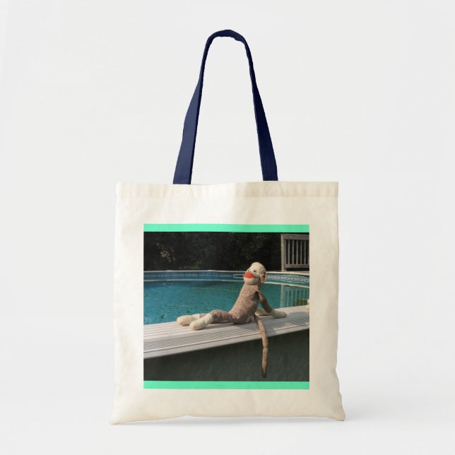 Bolso De Tela Tote del Poolside (Frente)
