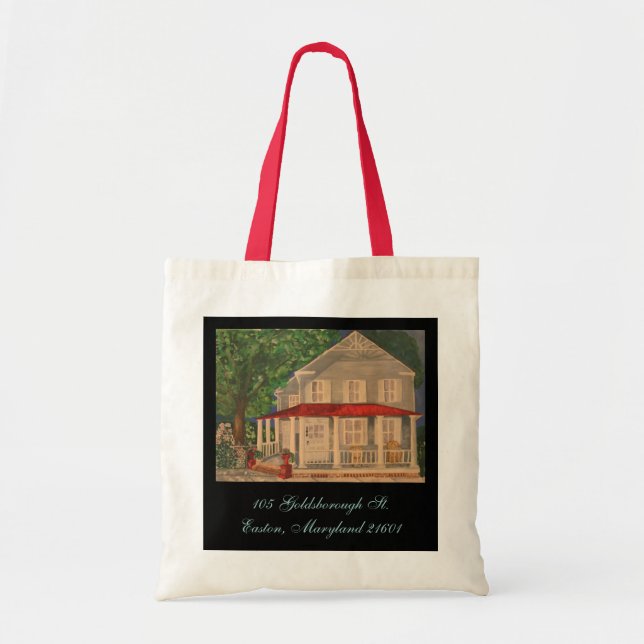 Bolso De Tela Tote del presupuesto (Frente)