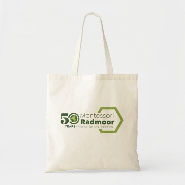 Bolso De Tela Tote del presupuesto (Frente)