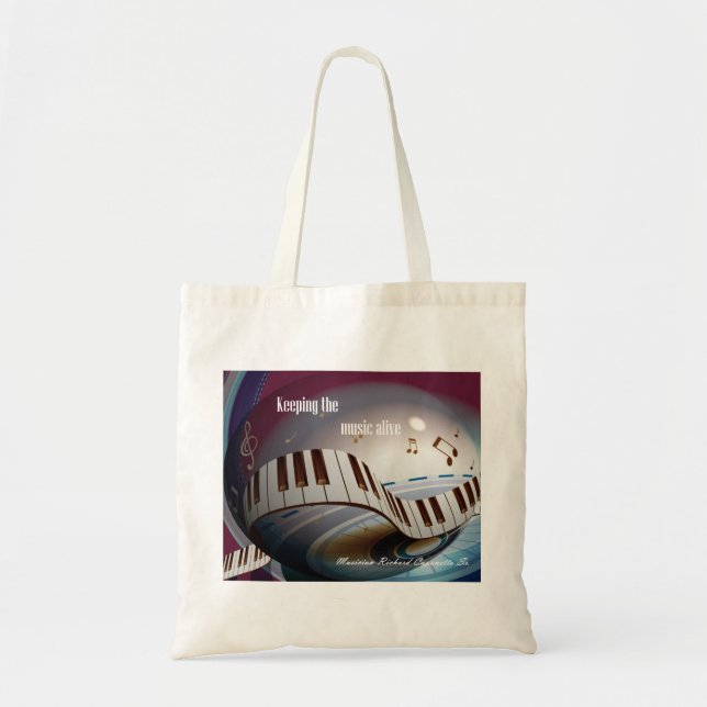 Bolso De Tela Tote del presupuesto (Frente)