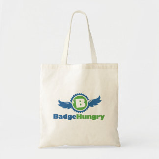 Bolso De Tela Tote del presupuesto de BadgeHungry