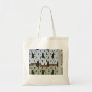 Bolso De Tela tote del presupuesto de los gatos de s