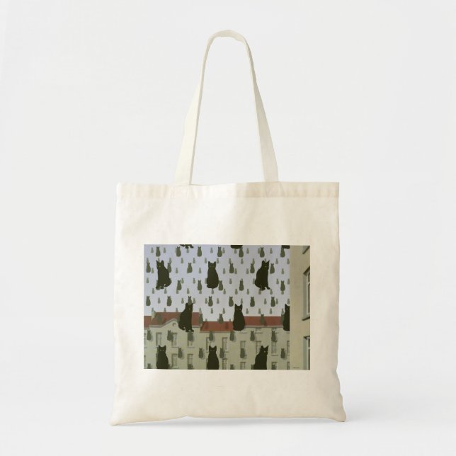 Bolso De Tela tote del presupuesto de los gatos de s (Frente)