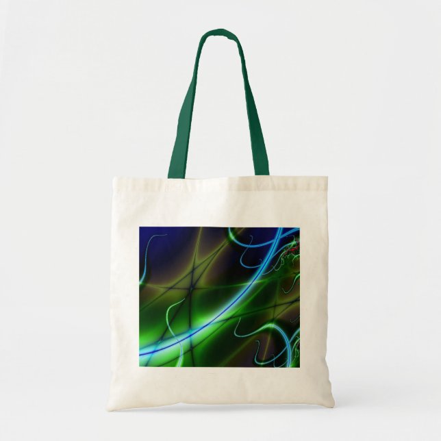 Bolso De Tela Tote del presupuesto de los tentáculos (Frente)