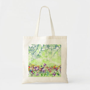 Bolso De Tela Tote del presupuesto del Wildflower