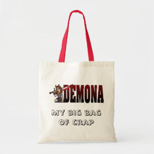 Bolso De Tela Tote del presupuesto - mierda