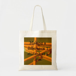 Bolso De Tela tote del profesor