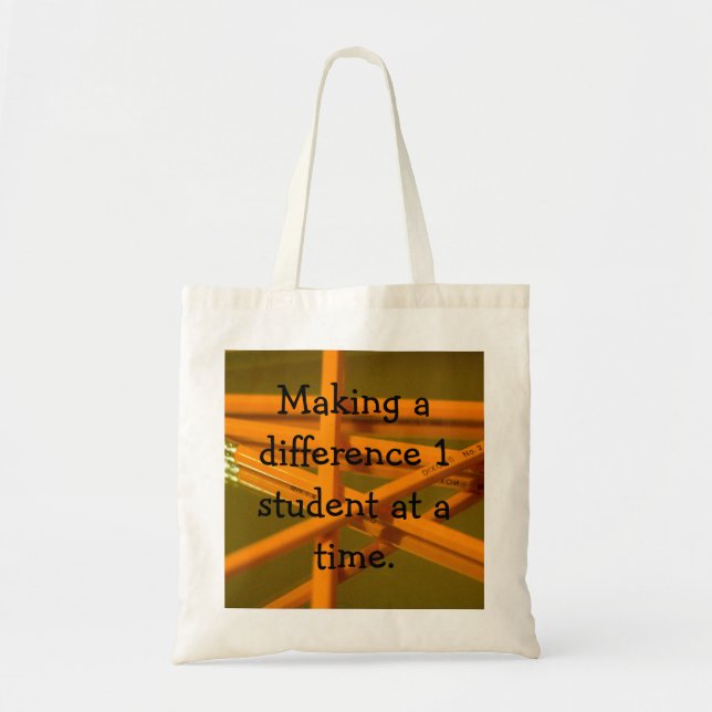 Bolso De Tela tote del profesor (Frente)