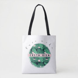 Bolso De Tela Tote del recuerdo de la selva de Costa Rica Pura