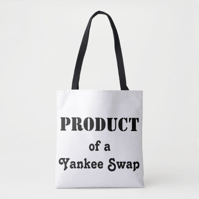 Bolso De Tela Tote del regalo del intercambio del yanqui (Anverso)