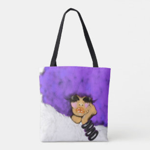 Bolso De Tela Tote del reino púrpura