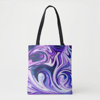 Bolso De Tela Tote del remolino del caramelo