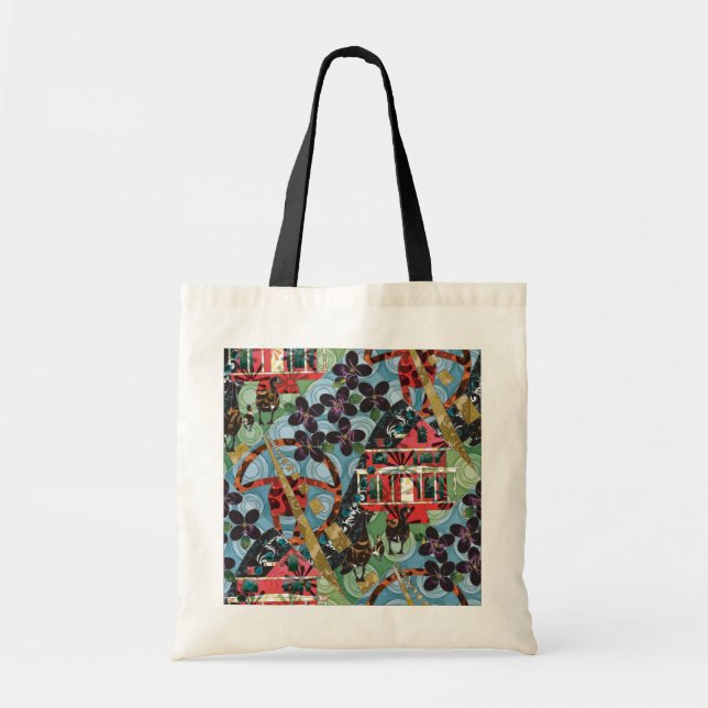 Bolso De Tela Tote del río Niagara (Frente)