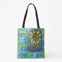 Tote del Sunflower Collage