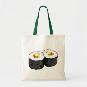 Bolso De Tela Tote del sushi