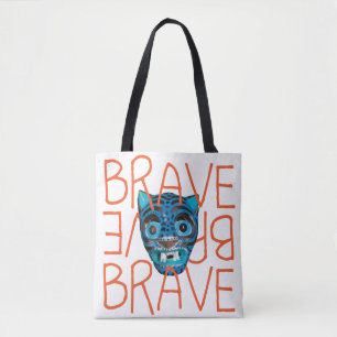 Bolso De Tela Tote del tigre valiente