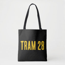 Bolso De Tela Tote del tranvía 26 de Lisboa