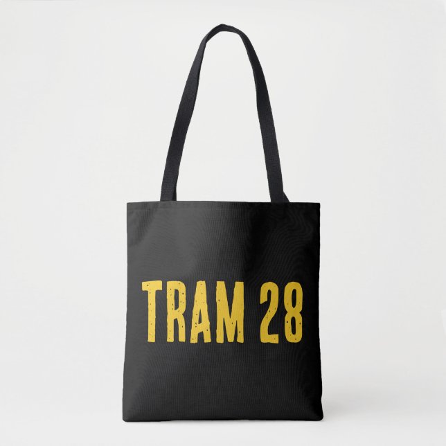 Bolso De Tela Tote del tranvía 26 de Lisboa (Anverso)