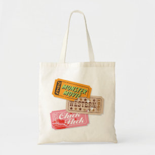 Bolso De Tela Tote del trío de la noche de película