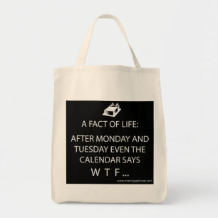 Bolso De Tela Tote del ultramarinos