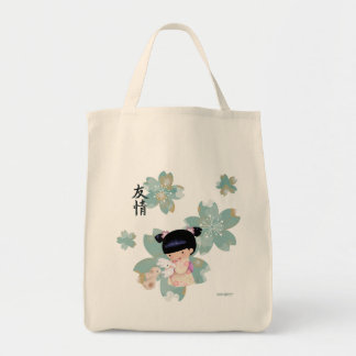Bolso De Tela Tote del ultramarinos de Akemi