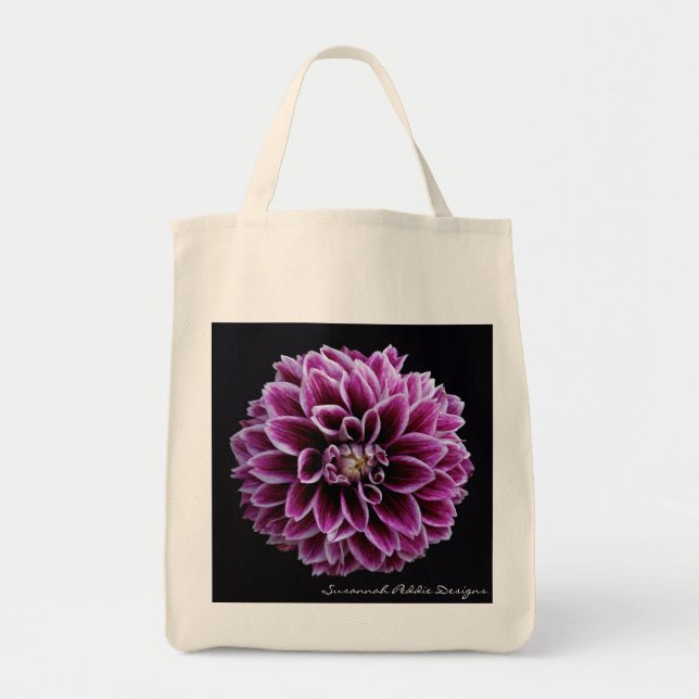 Bolso De Tela Tote del ultramarinos de la dalia (Frente)