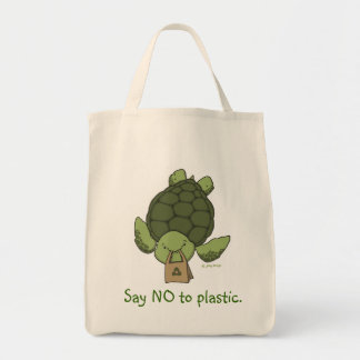 Bolso De Tela Tote del ultramarinos de la tortuga