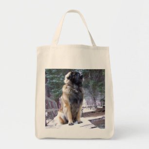 Bolso De Tela Tote del ultramarinos de Leonberger