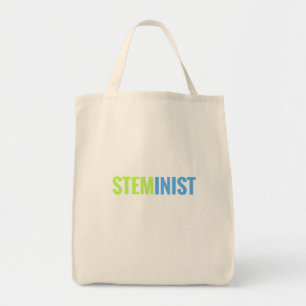 Bolso De Tela Tote del ultramarinos de STEMinist
