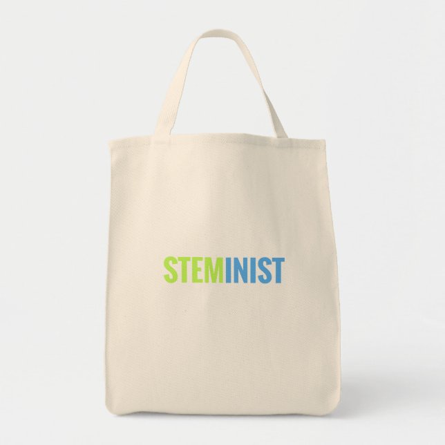 Bolso De Tela Tote del ultramarinos de STEMinist (Frente)