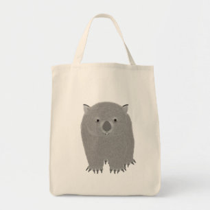 Bolso De Tela Tote del ultramarinos de Wombat