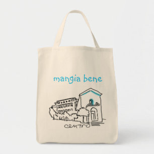 Bolso De Tela TOTE del ULTRAMARINOS del logotipo de Centro