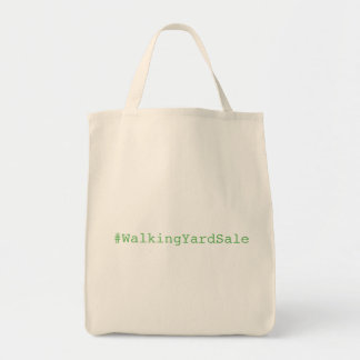 Bolso De Tela Tote del ultramarinos del mercadillo casero que