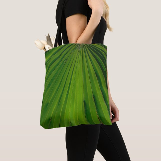 Bolso De Tela Tote del ventilador de Saw Palmetto (Detalle)