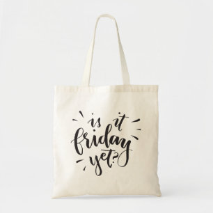 Bolso De Tela Tote del Viernes de Cita Graciosa
