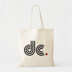 Bolso De Tela Tote del Washington DC
