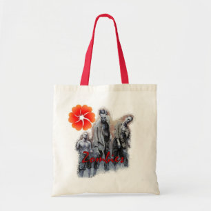 Bolso De Tela Tote del zombi