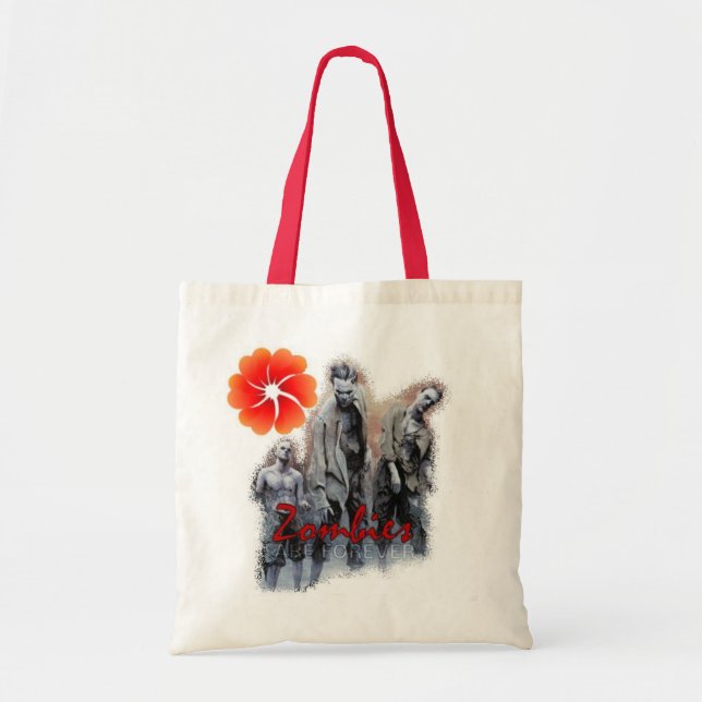 Bolso De Tela Tote del zombi (Frente)