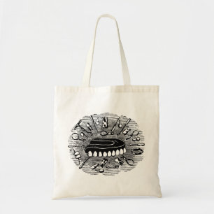 Bolso De Tela Tote dental