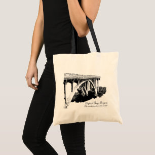 Bolso De Tela Tote Depoe Bay Oregon