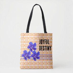 Bolso De Tela Tote destino alegre