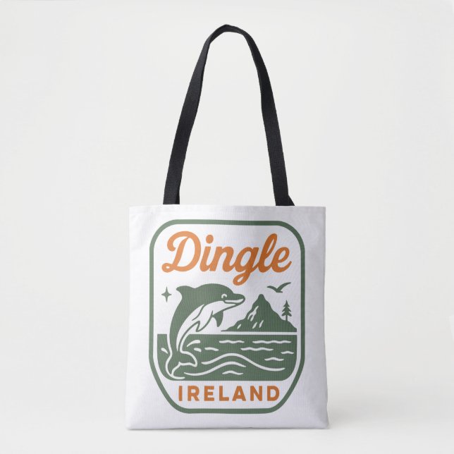 Bolso De Tela Tote DINGLE IRELAND (Anverso)