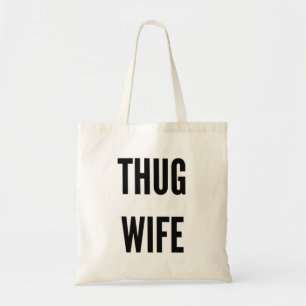 Bolso De Tela Tote divertido del gangsta del navidad de la