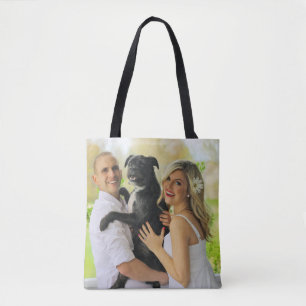 Bolso De Tela Tote Doble Personalizado con tu Foto