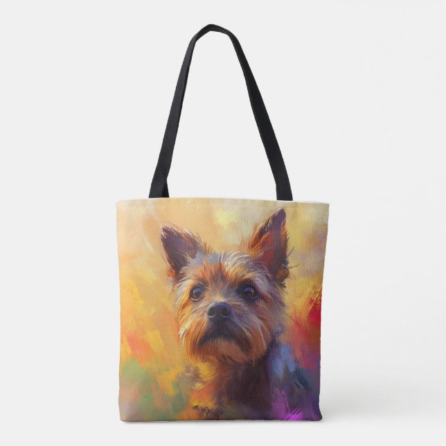 Bolso De Tela Tote Dog Lover (Reverso)