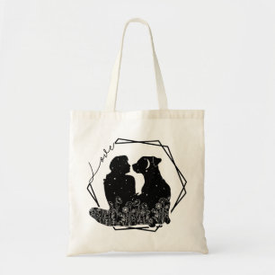 Bolso De Tela Tote Dog Lover