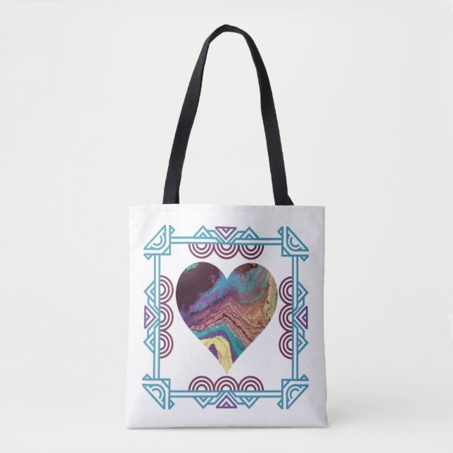 Bolso De Tela Tote dos de Geode (Anverso)