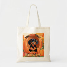Tote Doxie Halloween