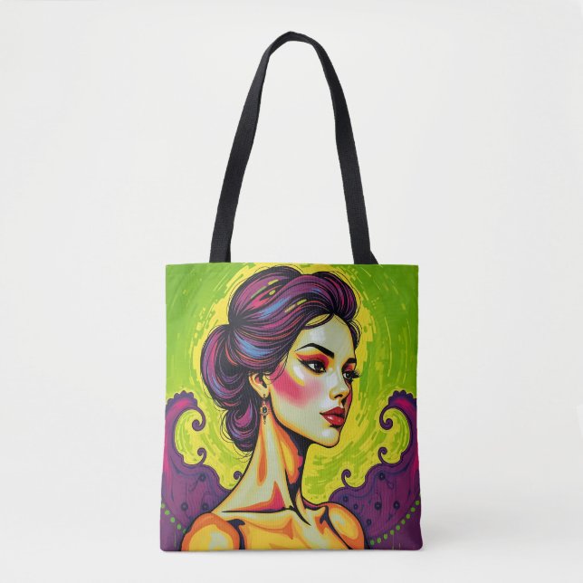 Bolso De Tela Tote Dreamscape (Anverso)