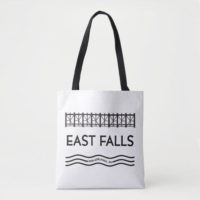 Bolso De Tela Tote East Falls (Anverso)